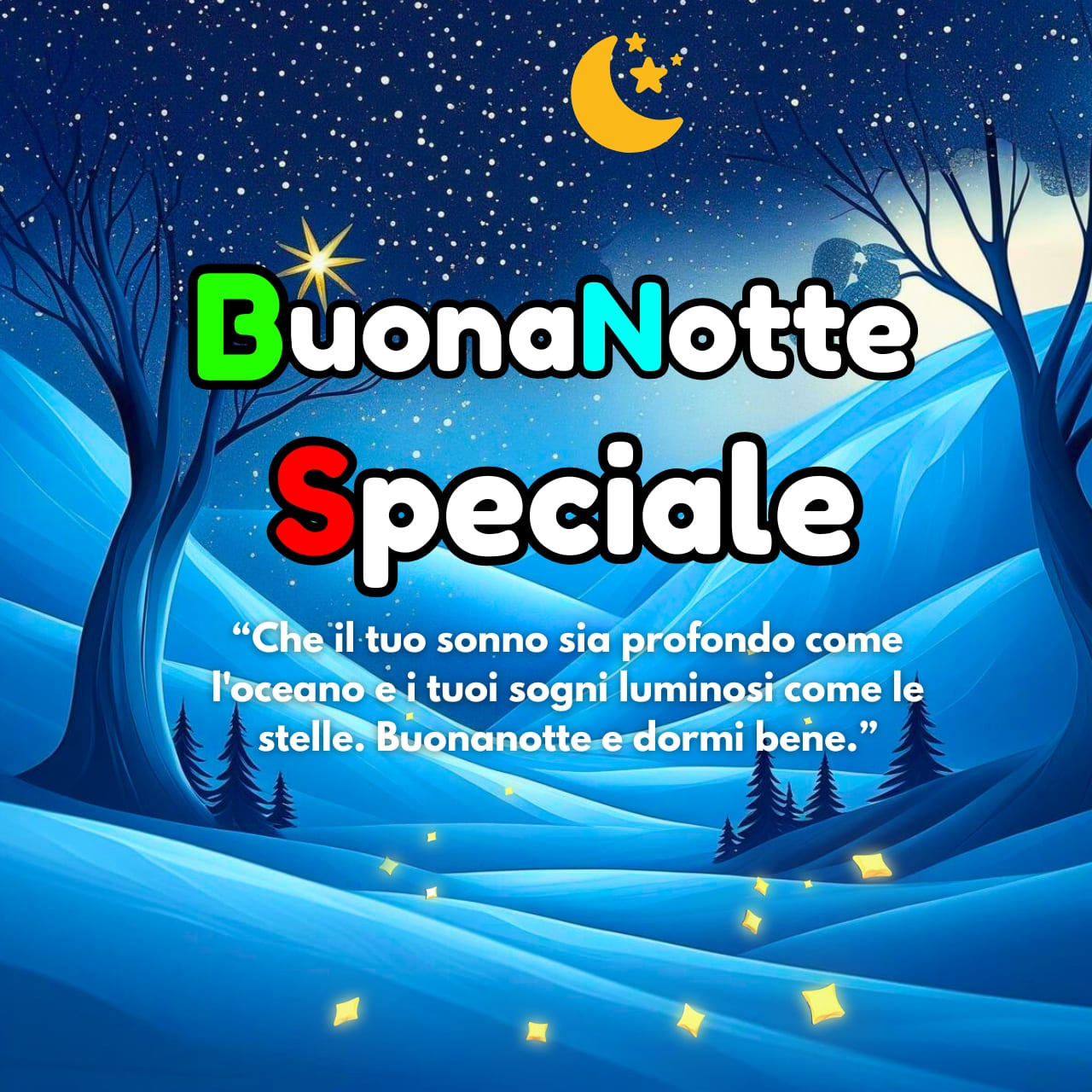 Buonanotte Speciale Immagini, GIF, Frasi Nuove Gratis 2025