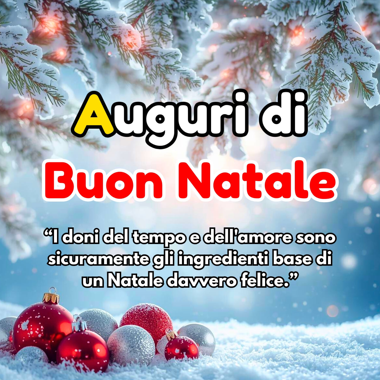 Auguri di Buon Natale Immagini, GIF, Frasi Nuove Gratis 2025