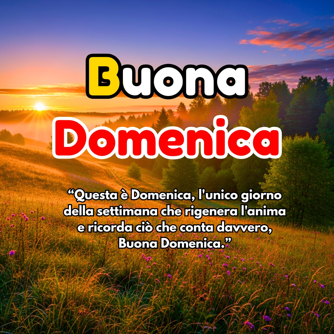 Buona Domenica Immagini, GIF, Frasi, Foto Nuove Gratis 2025