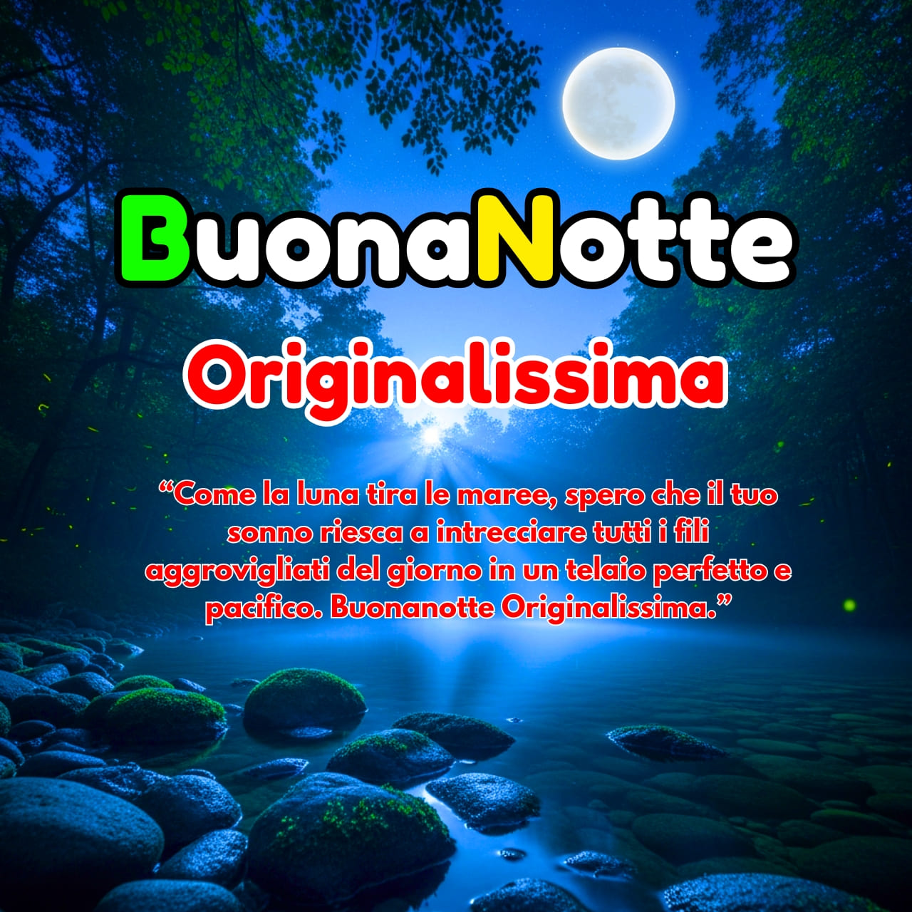 Buonanotte Originalissima Immagini, GIF, Frasi Nuove Gratis 2025