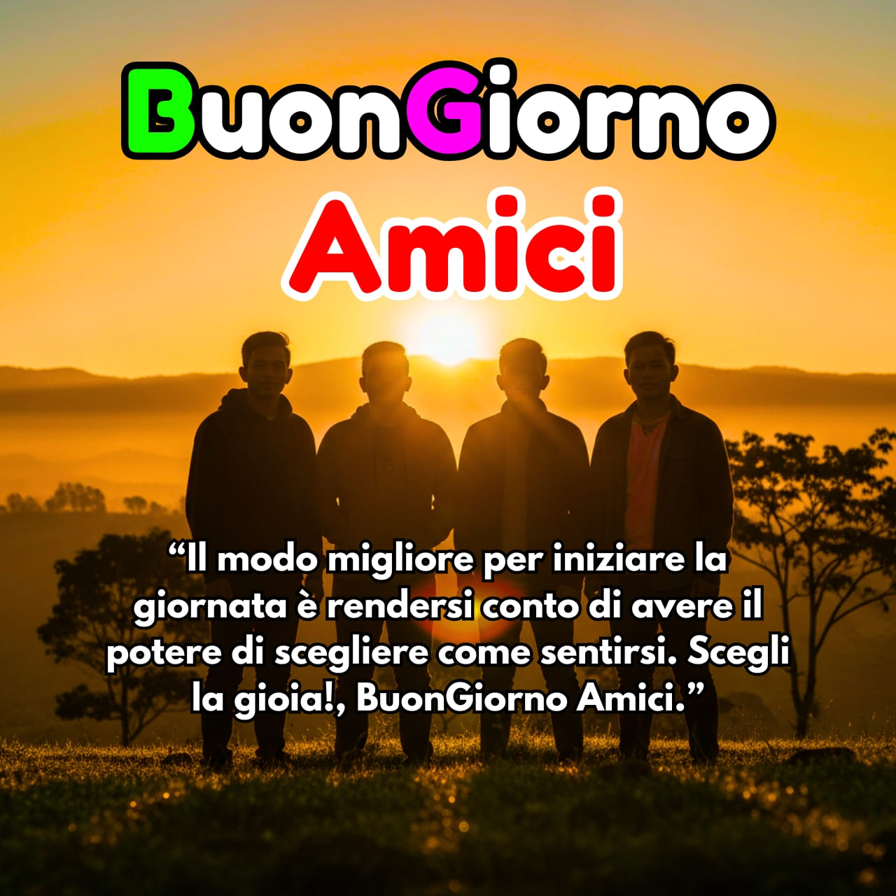 Buongiorno Amici Immagini, GIF, Frasi Nuove Gratis 2025