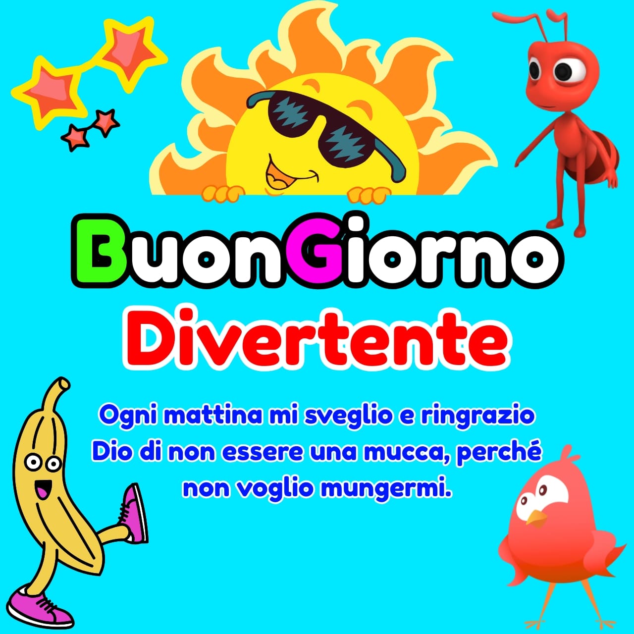 Buongiorno Divertente Immagini, GIF, Frasi Nuove Gratis 2026