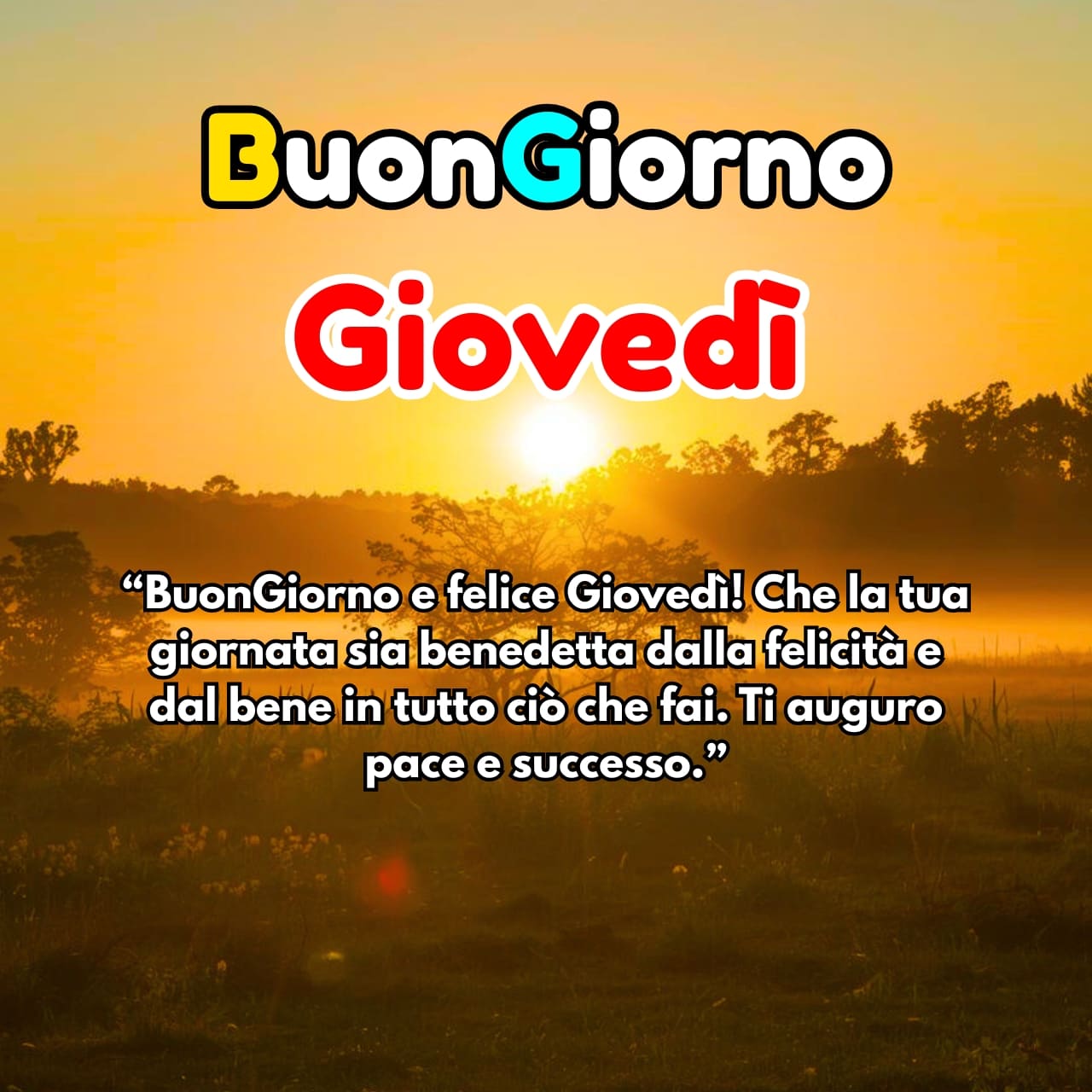 Buongiorno Giovedì Immagini, GIF, Frasi Nuove Gratis 2025