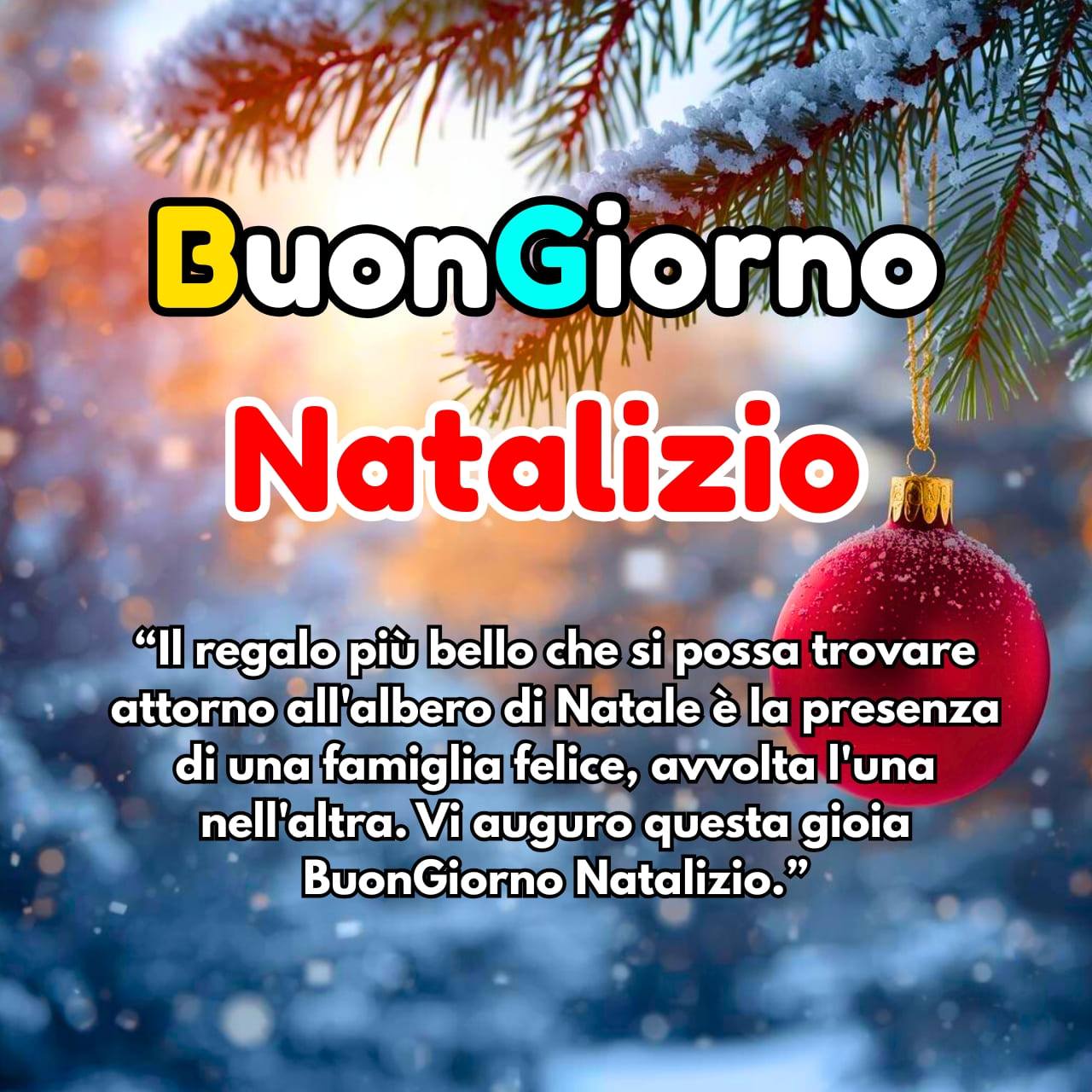 Buongiorno Natalizio Immagini, GIF, Frasi Nuove Gratis 2025