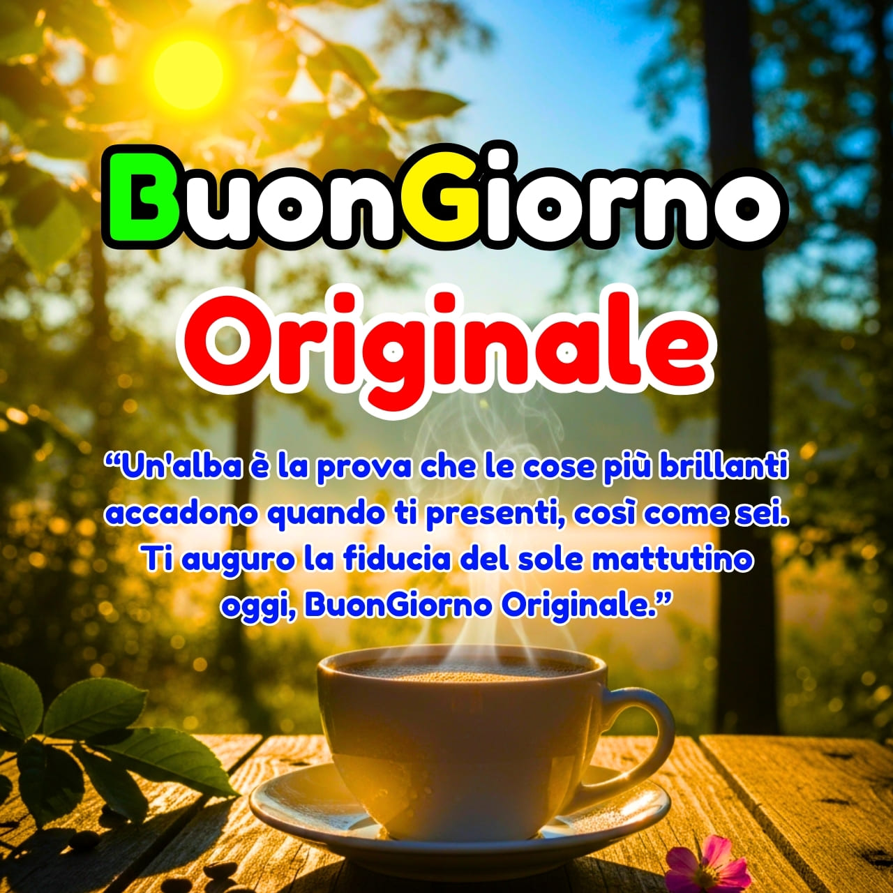 Buongiorno Originale Immagini, GIF, Frasi Nuove Gratis 2026