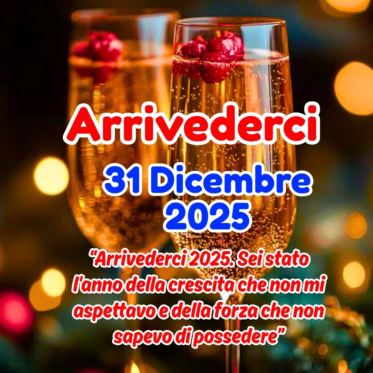Arrivederci 31 Dicembre 2025 Immagini, GIF, Frasi Nuove Gratis