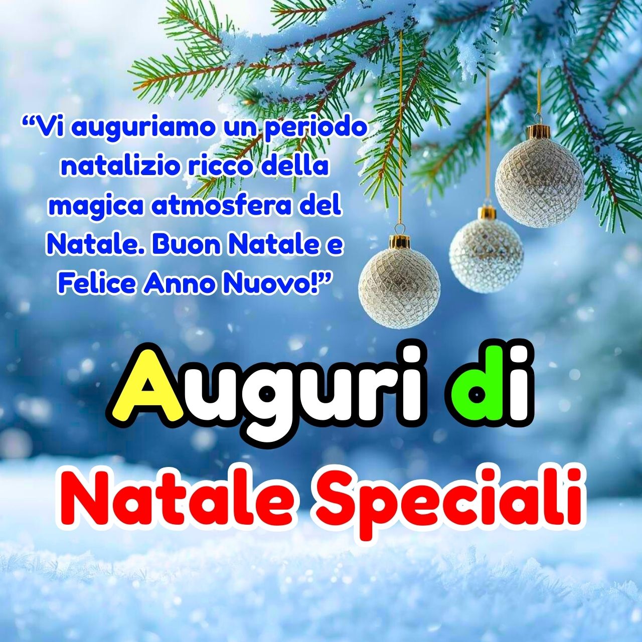 Auguri di Natale Speciali Immagini, GIF, Frasi Nuove Gratis 2025