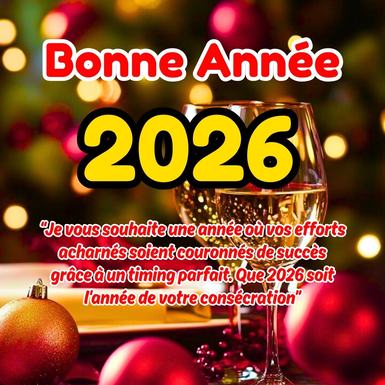 Bonne Année 2026 Images, Gif, Souhaits, Salutations et Messages