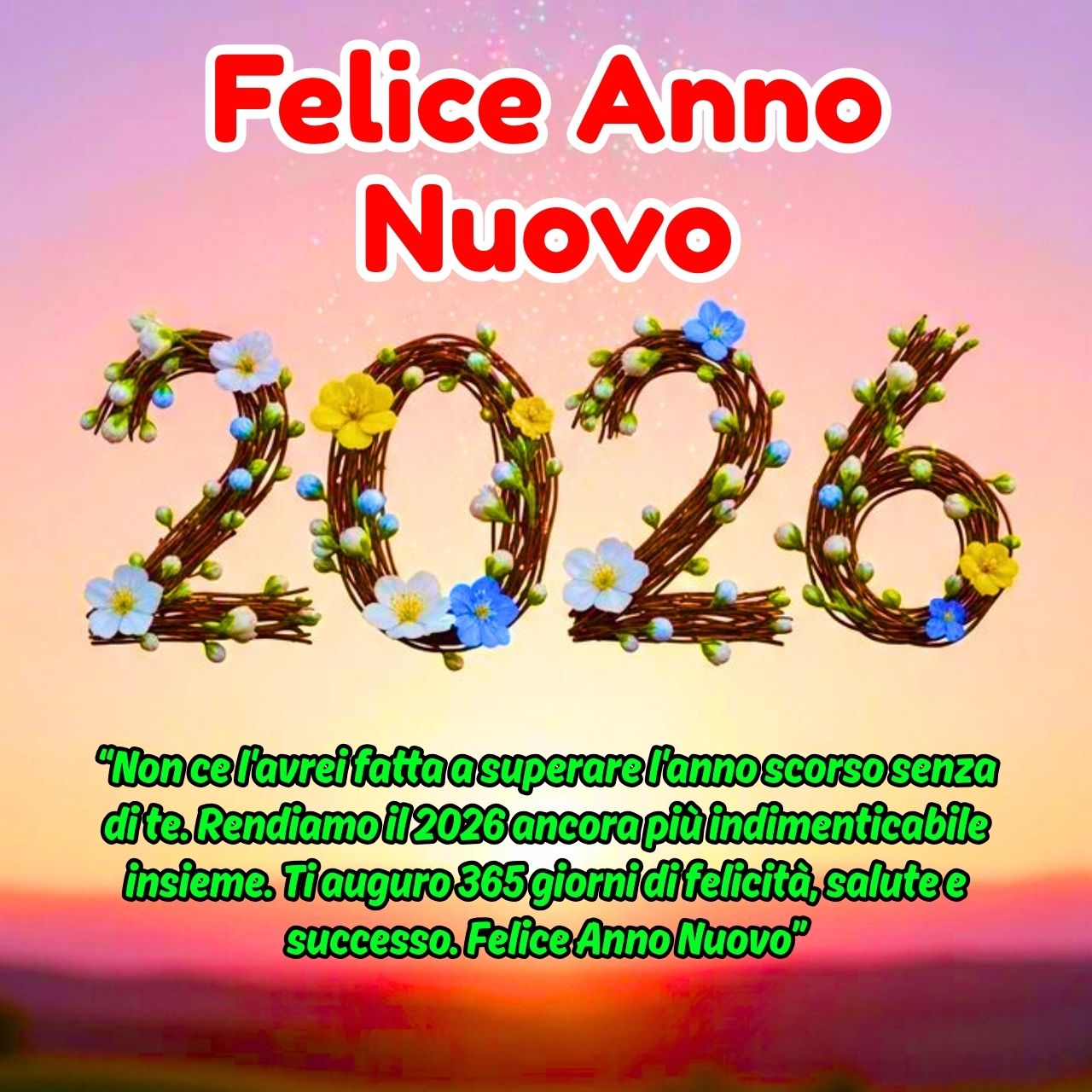 Felice Anno Nuove 2026 Immagini, GIF e Frasi Gratis