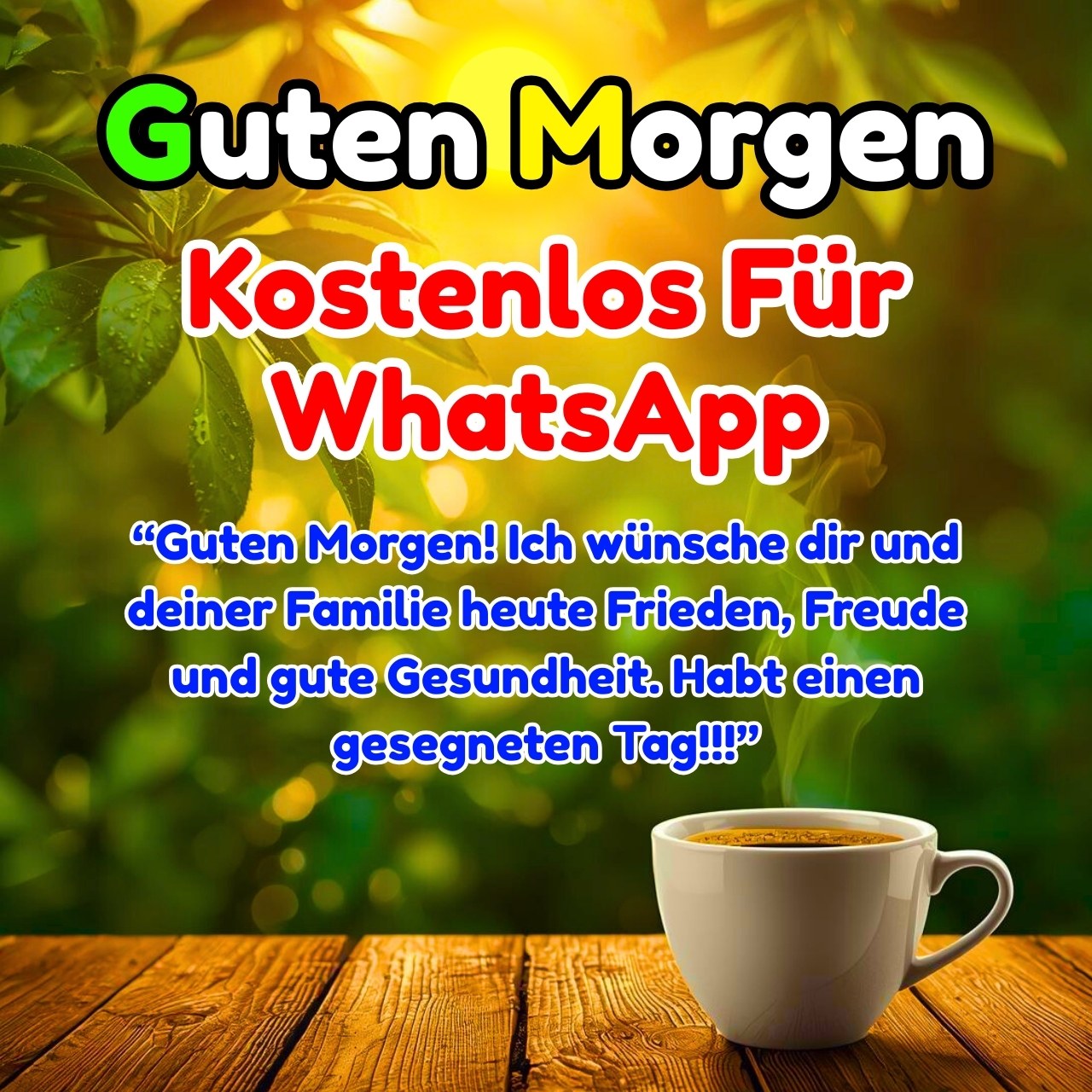 Guten Morgen Bilder Kostenlos Für WhatsApp 2026