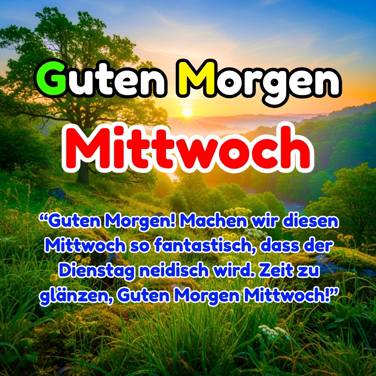 Guten Morgen Mittwoch Bilder, Wünsche, Sprüche Neu Kostenlos 2026