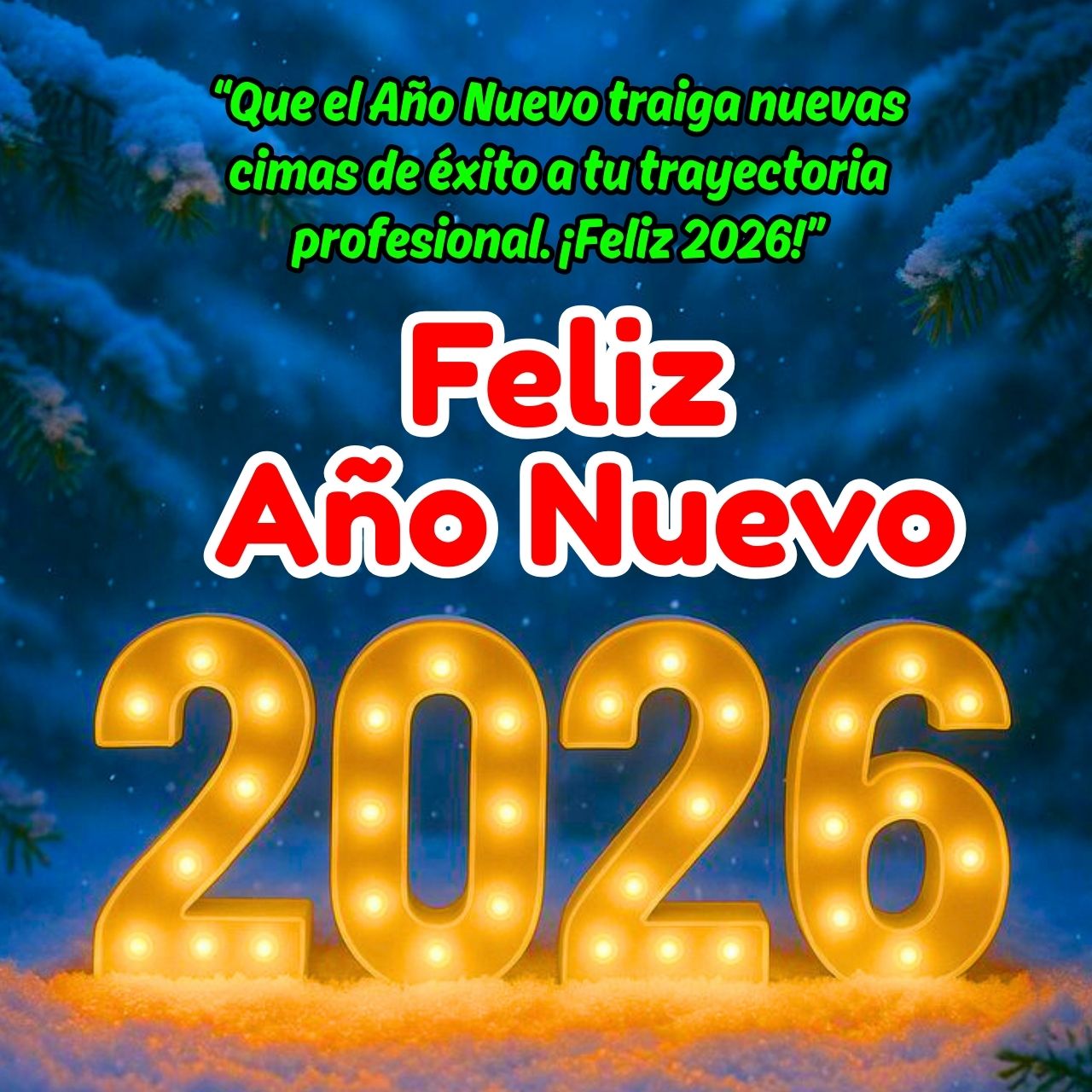 Imágenes de Año Nuevo 2026 Mensajes y Frases Gratis