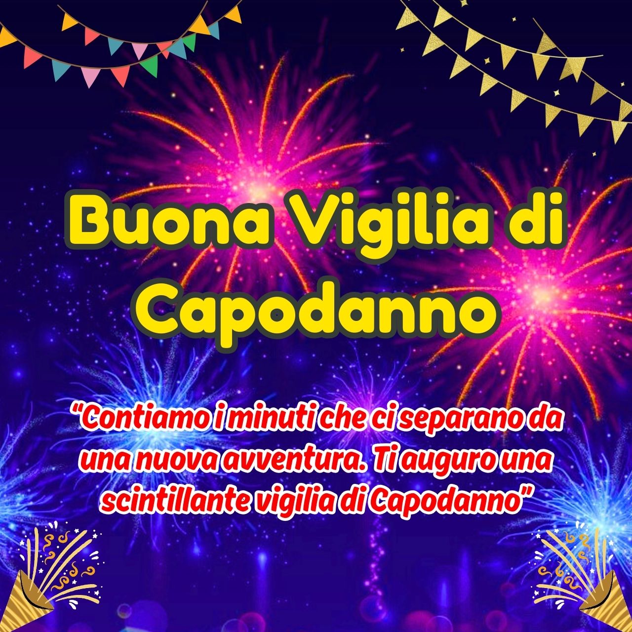 Immagini Buona Vigilia di Capodanno GIF e Frasi Nuove Gratis