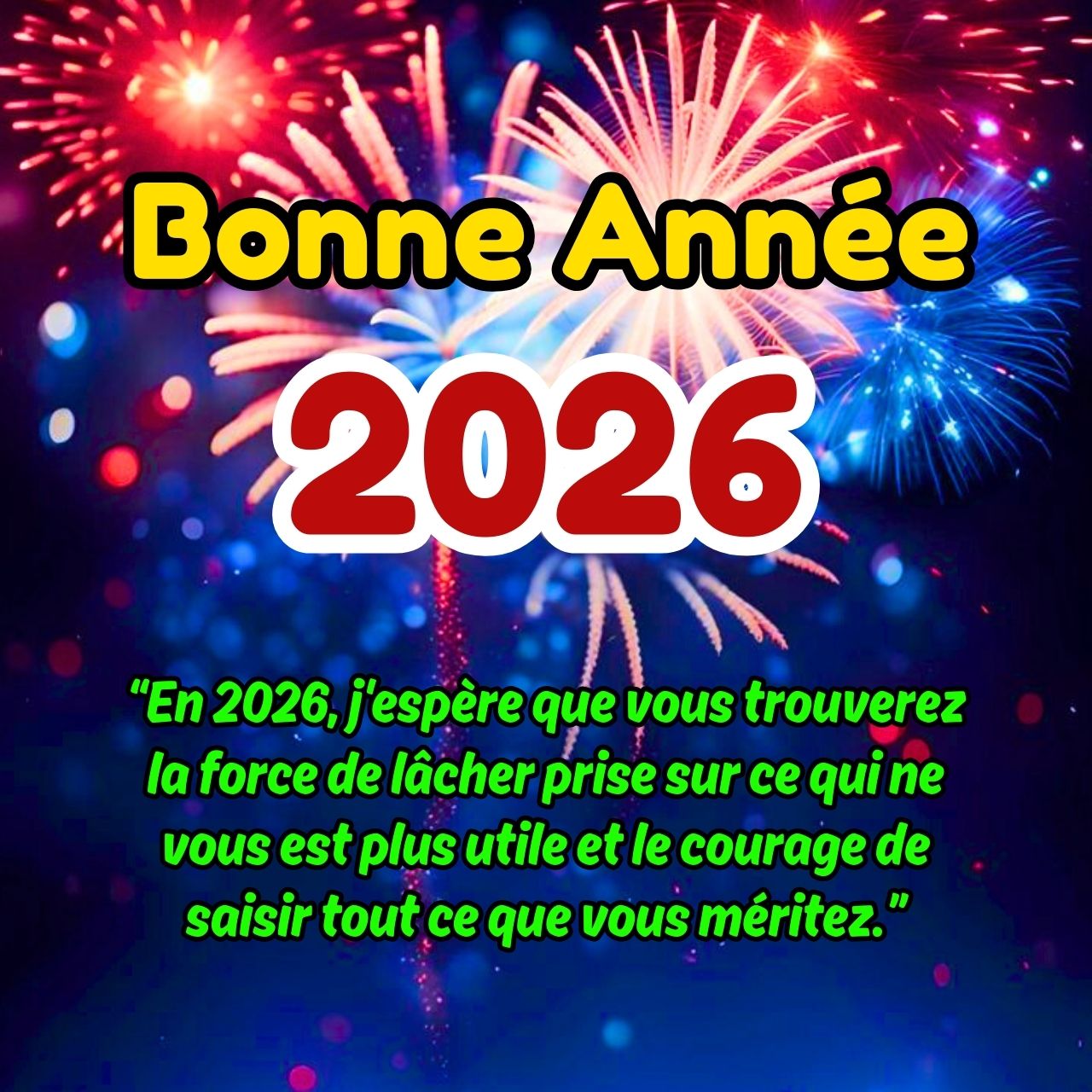 Voeux de Bonne Année 2026 Images, Gif, Souhaits, Salutations et Messages