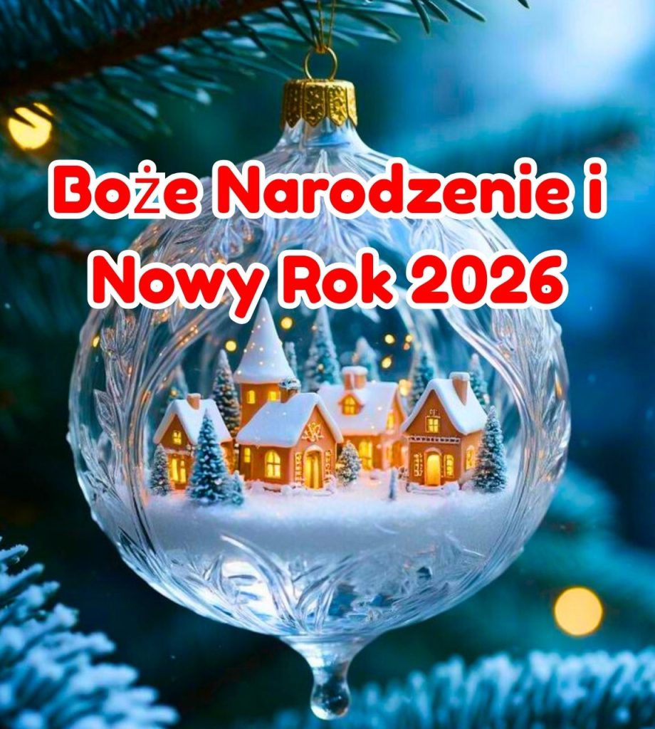 Wesołych Świąt Bożego Narodzenia oraz Szczęśliwego