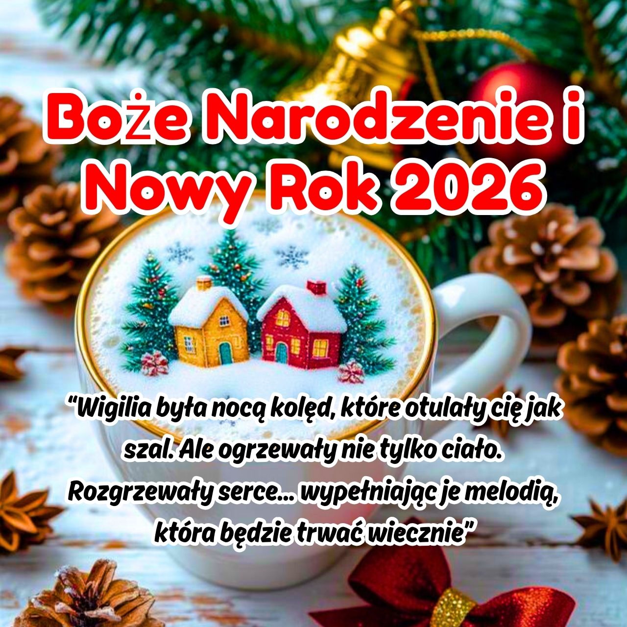 Życzenia na Wesołych Świąt i Szczęśliwego Nowego Roku 2026