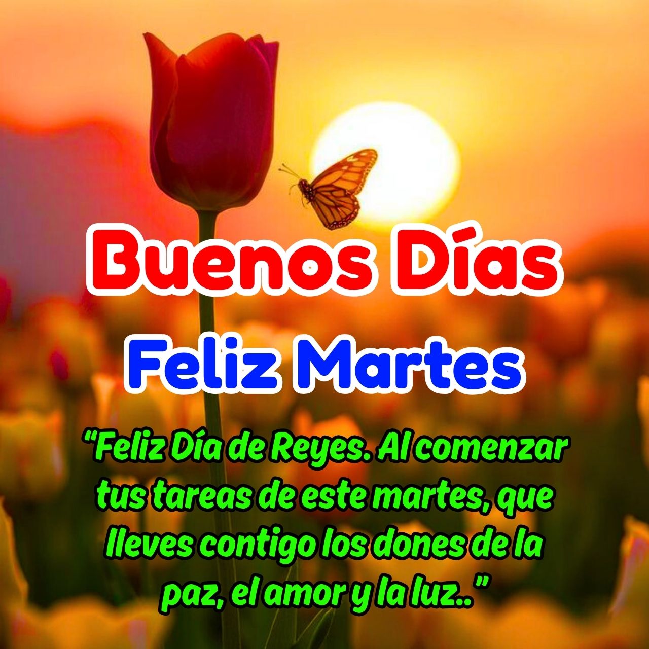 Buenos Dias Feliz Martes 2026 Imágenes y Mensajes y Frases Gratis
