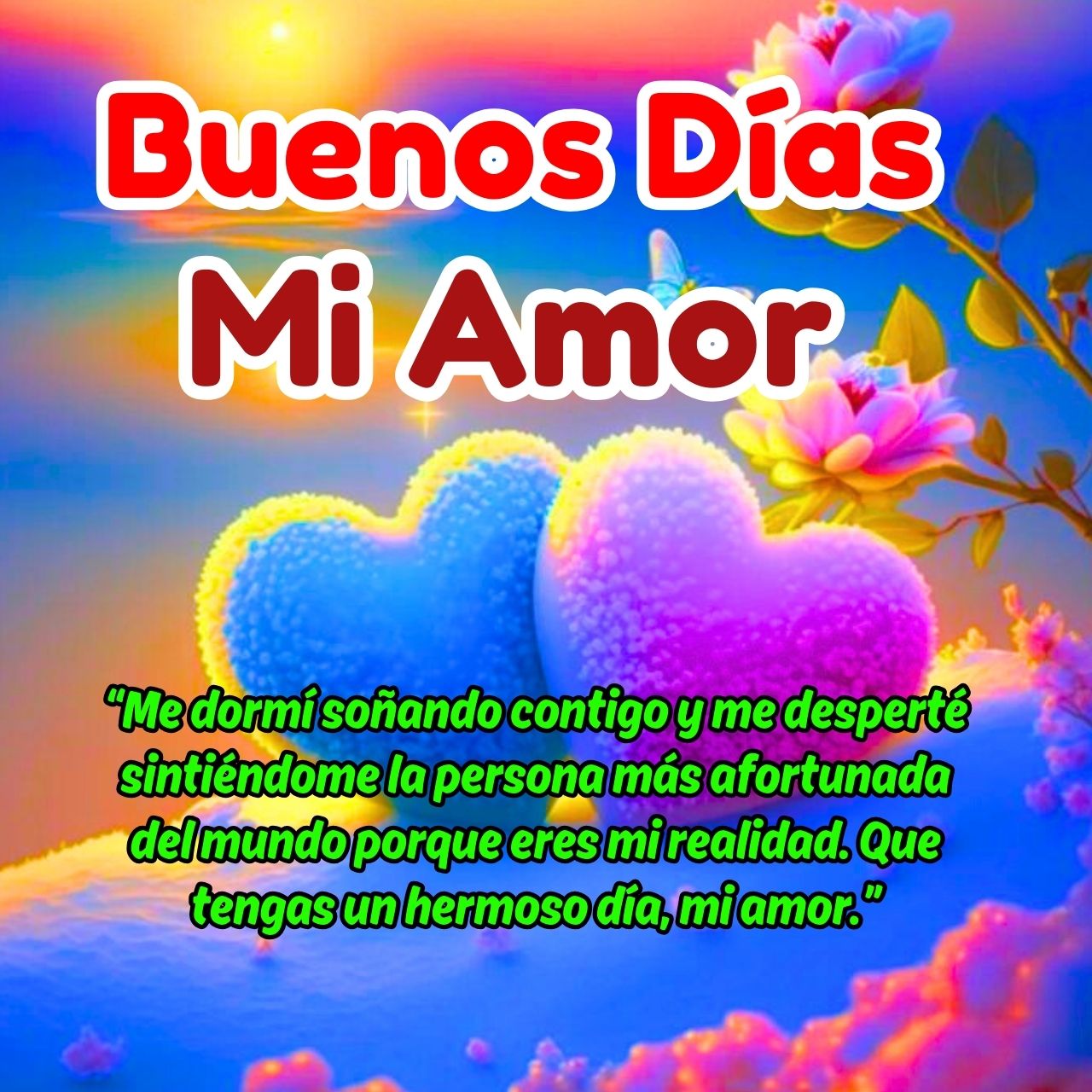Buenos Dias Mi Amor 2026 Imágenes y Mensajes y Frases Gratis