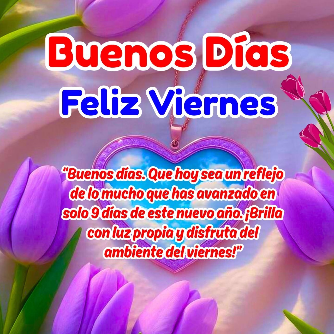 Buenos Dias Viernes Imágenes y Mensajes Gratis