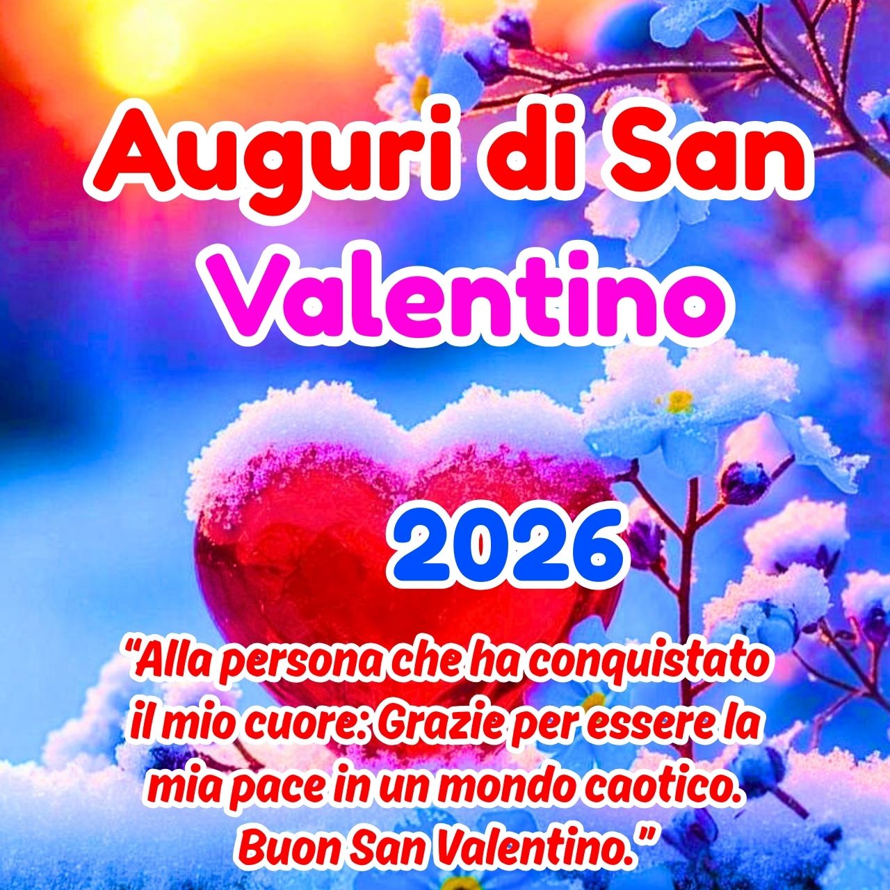 Auguri di San Valentino Immagini, GIF, Frasi Nuove Gratis 2026