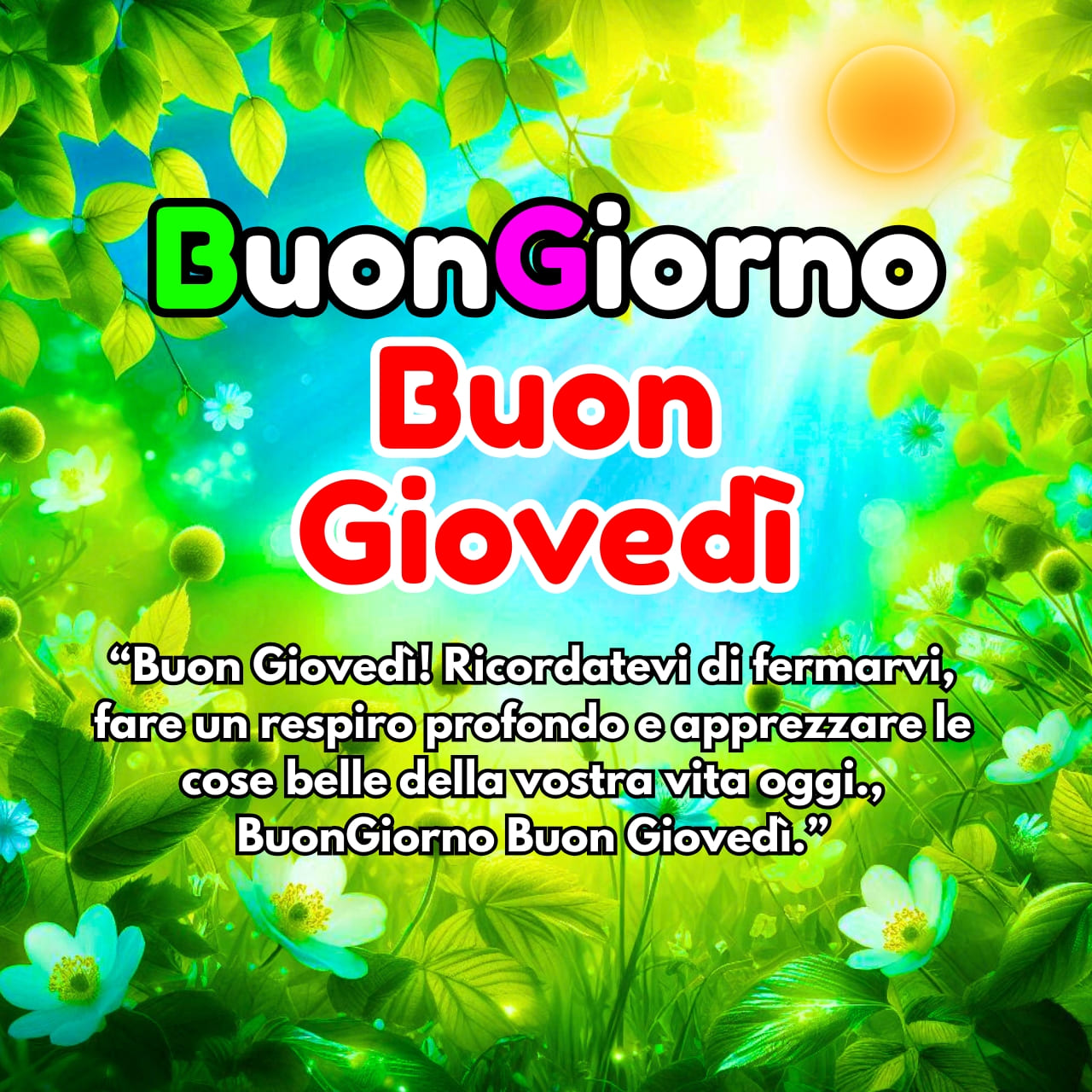 Buongiorno Buon Giovedì Immagini, GIF, Frasi Nuove Gratis 2026