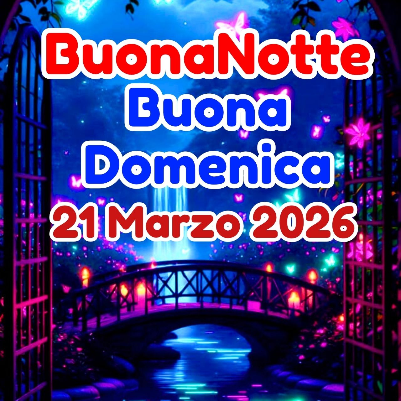 Buonanotte 22 Marzo 2026 Buona Domenica Immagini e GIF